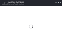 Tablet Screenshot of duggansystems.ie